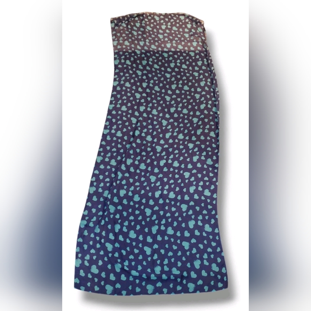 Rampage Blue Heart Scarf